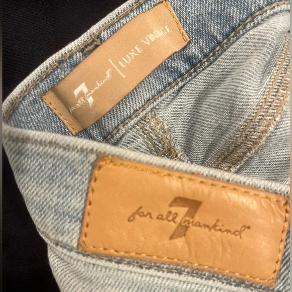 7 for Mankind Lux vintage faded skinny size 25 - Picture 7 of 8